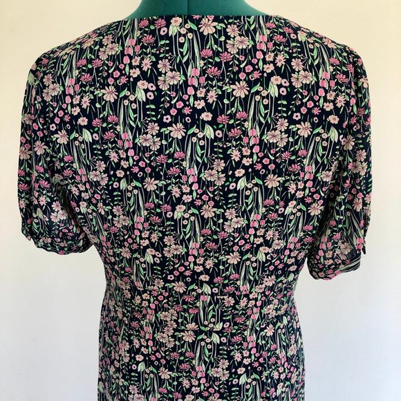 Nanette Lepore Floral Wrap Dress - Picture 8 of 11